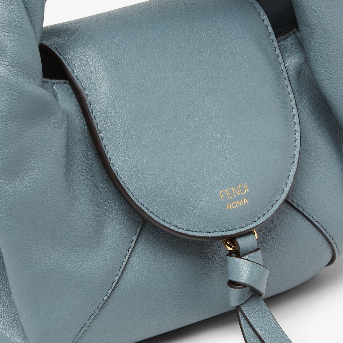 FENDI Fendi Spy Mini Mercury blue leather mini-bag - Image 2